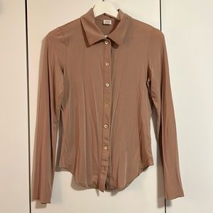 Wilfred women button long shelves top size s very good condition
